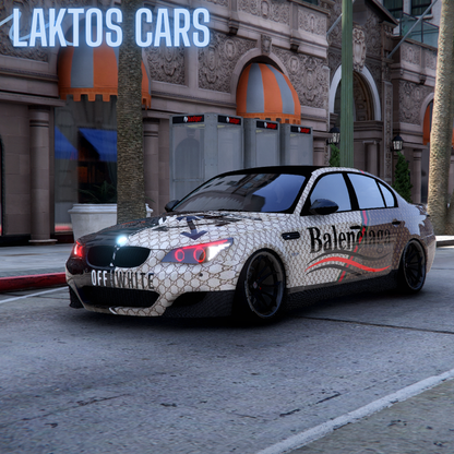 BMW M5 E60 Gucci X Louis Vuitton X Off White |Badged|