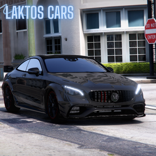 Mercedes-AMG S63 Coupe with a Mansory styling kit