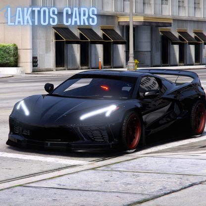 chevrolet corvette c8 widebody   | Debadged |