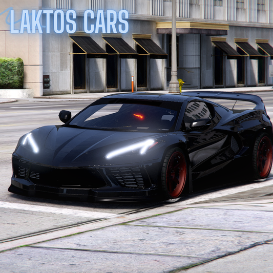 chevrolet corvette c8 widebody   | Debadged |