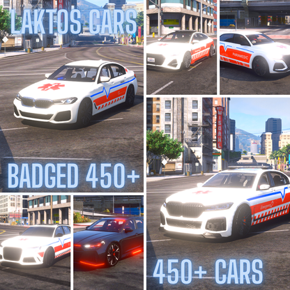 Fivem Car Pack: 400+ Cars| Debadged Cars