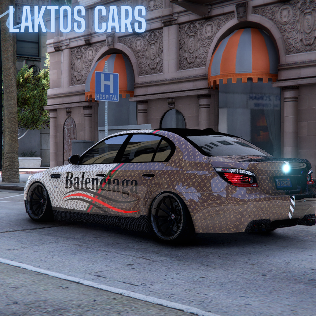 BMW M5 E60 Gucci X Louis Vuitton X Off White |Badged|