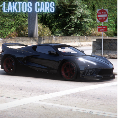 chevrolet corvette c8 widebody   | Debadged |