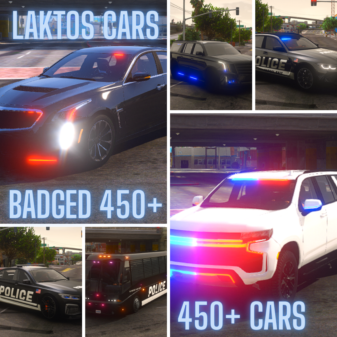 Fivem Car Pack: 400+ Cars| Debadged Cars