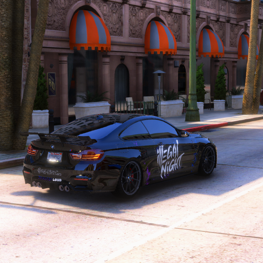 BMW M4 illegal  |Badged|