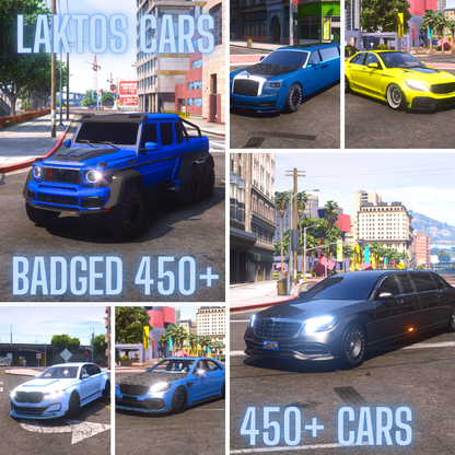 Fivem Car Pack: 400+ Cars| Debadged Cars